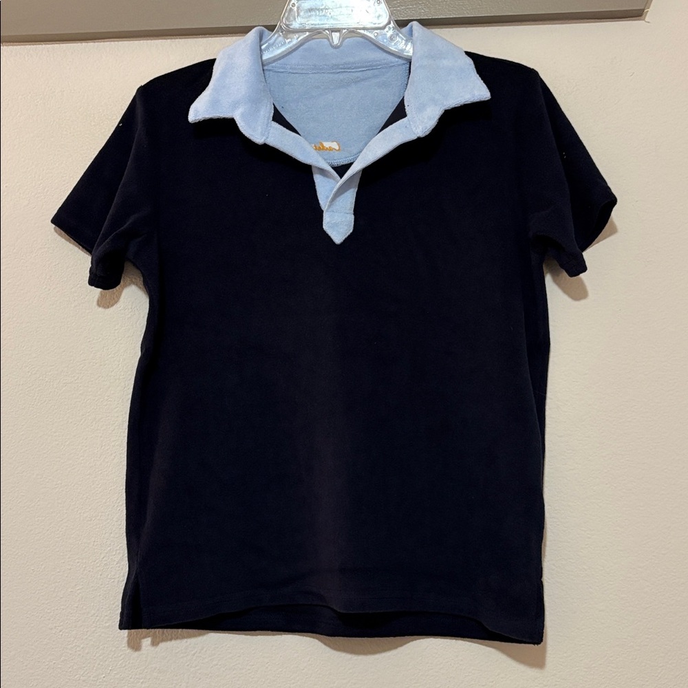 Cadets Casita Terry Polo Shirt in Navy SZ 14 NWT